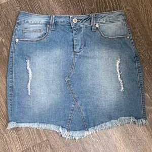 Denim skirt